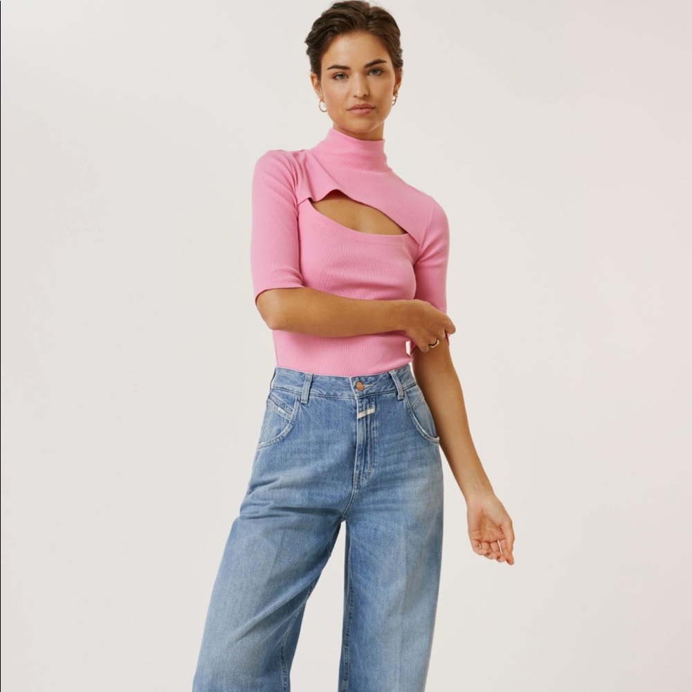 Anthropologie Cut Out Top